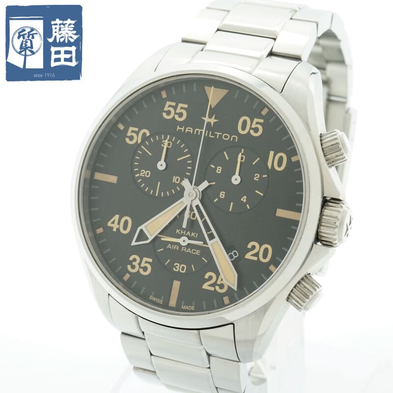 楽天市場】【中古】HAMILTON H776121 カーキ アビエーション ETO