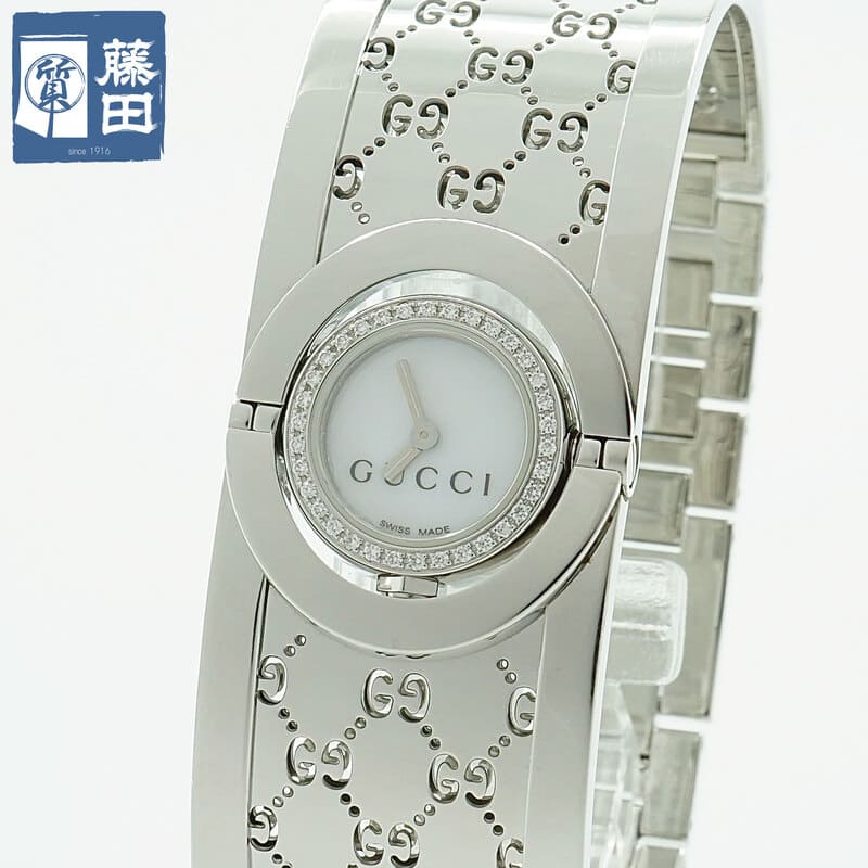 GUCCI バングル時計 楽天市場】GUCCI グッチ/チェンジベゼルバングルウォッチ/QZ/11/12.2