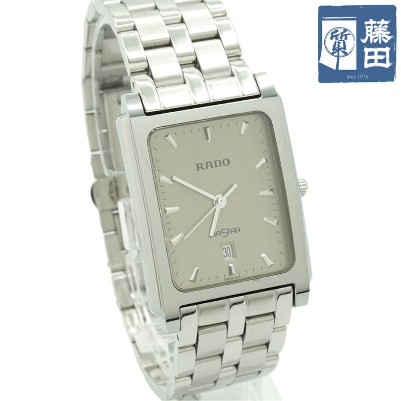 RADO ラドー ダイアスター 129.9528.3 クォーツ 腕時計 楽天市場】【ウォッチ】RADO ラドー ダイヤスター グレー文字盤