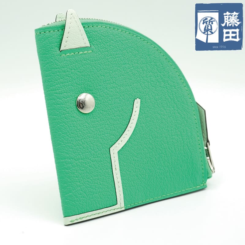 HERMES エルメス コインケース パドック シェーブルミゾル HERMES 極美品 エルメス コインケース パドック シェブル ミゾル