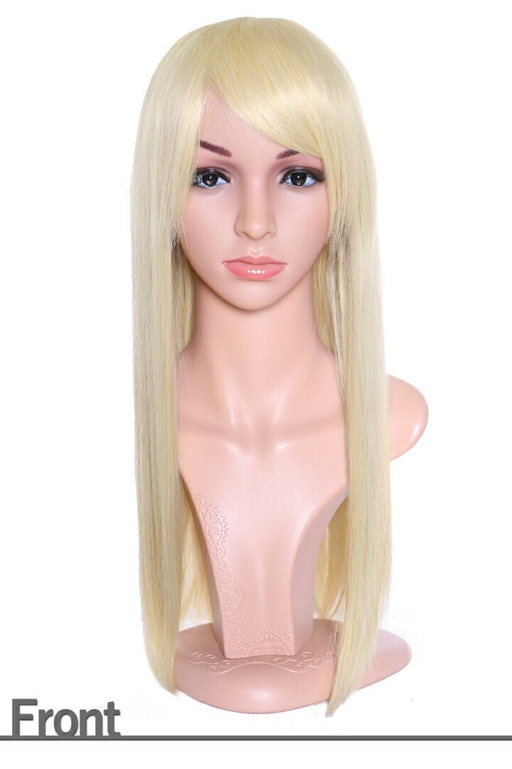 Fujitatsu Gold Blond Ow 099 Where Wig Long Medium Full Wig Semi