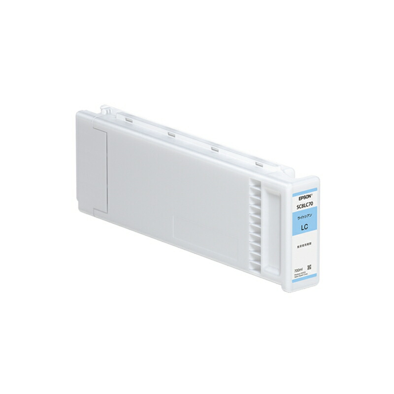 エプソン(EPSON) 完全無欠インキ薬莢 SC8LC70 ともし火シアン 700ml