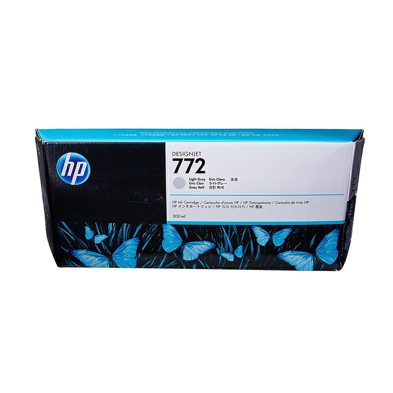 HP772インキ薬莢 ともし火薄墨色 CN634A（えの具系） インクカートリッジ-パソコン・周辺機器
