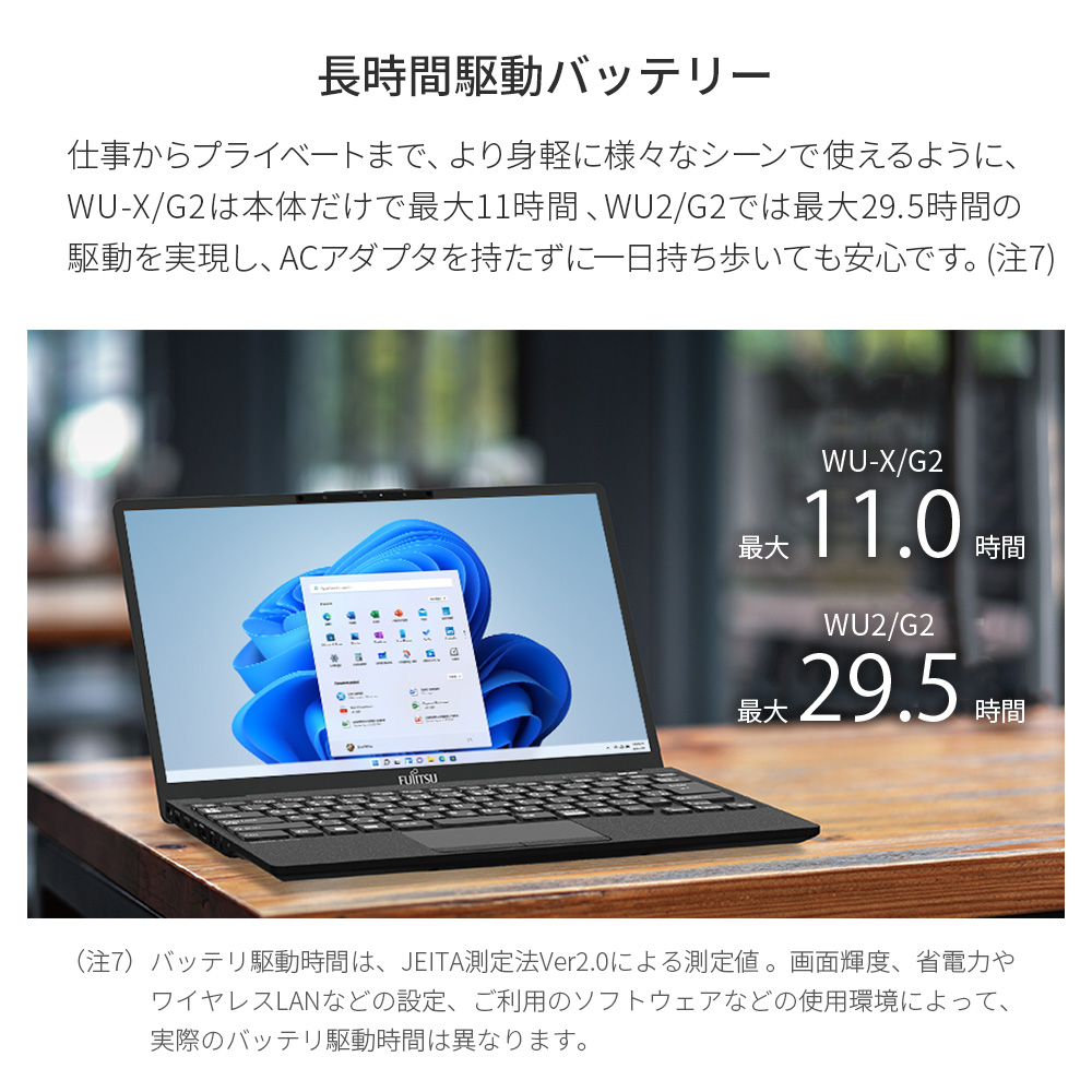 ノートパソコン 新品 おすすめ 富士通 FMV LIFEBOOK UHシリーズ WU2