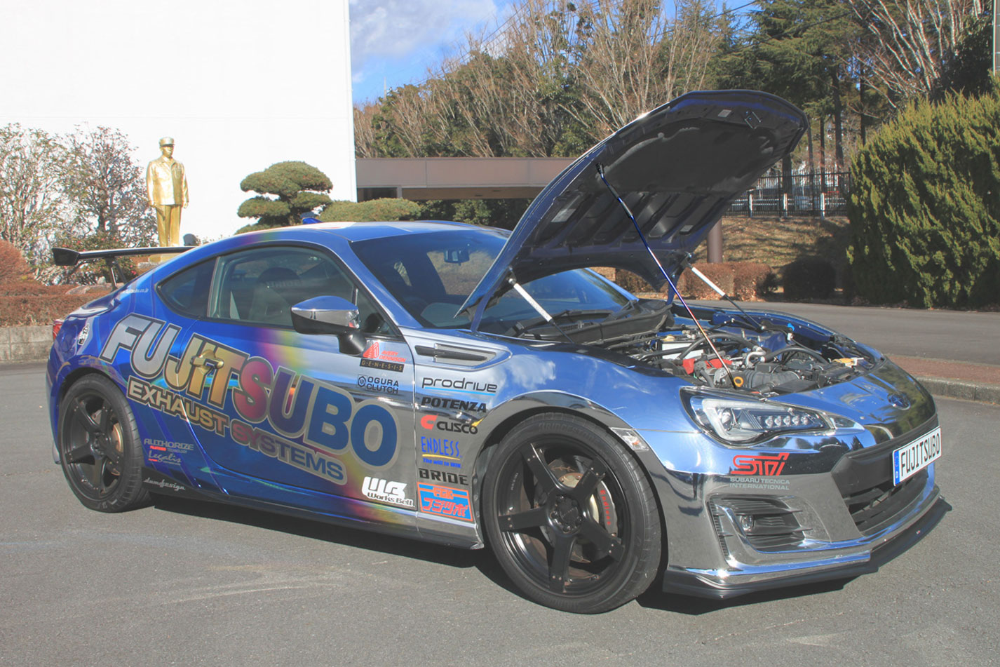 EXH+ HOOD SUPPORT フードサポート ZN6 86 ZC6 BRZ FUJITSUBO|FUJITSUBO 公式オンラインストア
