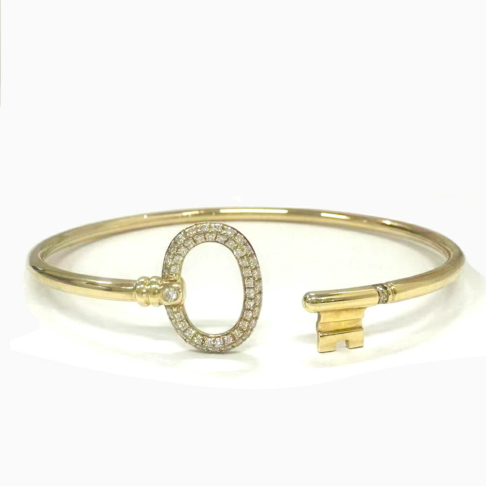 楽天市場】TIFFANY&Co. ティファニー キーワイヤー バングル K18YG