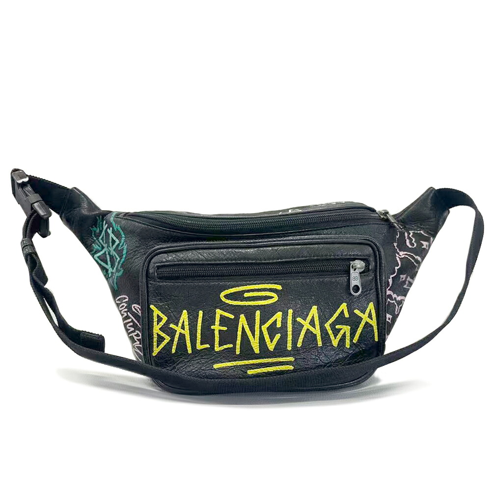 【中古】BALENCIAGA バレンシアガ 上半身御徒面子 エクスプローラー 黒いこと 黒いこと メンズ