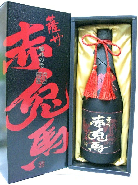 楽天市場】赤兎馬 極味の雫35度720ml 【濱田酒造】(芋焼酎 いも
