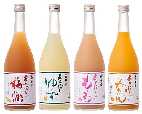 紅福のお手本屋さん　梅乃宿　あらごしゆず　2本セット Amazon.co.jp: 梅乃宿 あらごしゆず酒 あらごしもも セット品