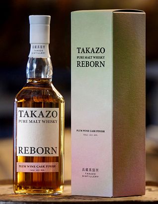TAKAZO ウイスキー リキュール 日本酒 セット ウイスキー 数量限定 高藏 REBORN PLUM WINE CASK FINISH 50度