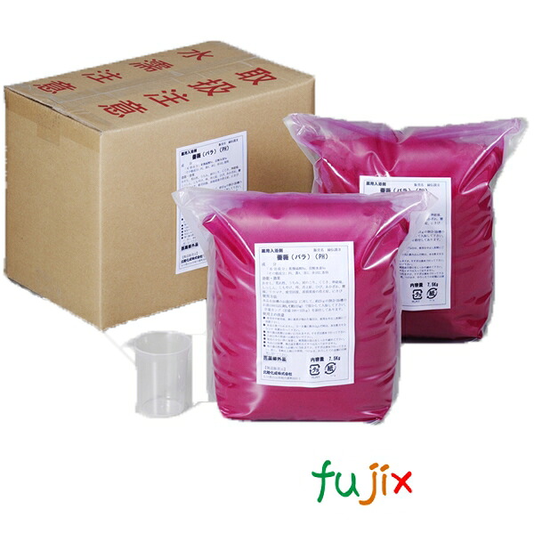 業務用 入浴剤「薔薇（ローズ）」15kg （7.5kg×2）×1本／ケース フェニックス