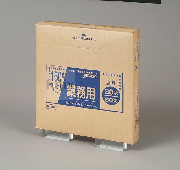 【耳あたらしい受け付け不可】砂ぼこり手押し車 BOX 150L LLDPE 澄み切った 0.05粍 120枚／入れもの DKB98 ジャパックス