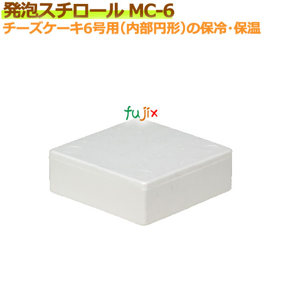 国際ブランド チーズケーキ６号用 発泡スチロール 箱 Mc 6 新しいコレクション Abicom Com Br