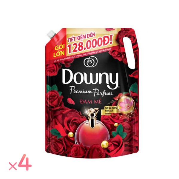 アジアンダウニー パッション　リフィル 濃縮 8800mL（2200ml×4本）／ケース P&G IPG9060 柔軟剤 ベトナムダウニー　downy