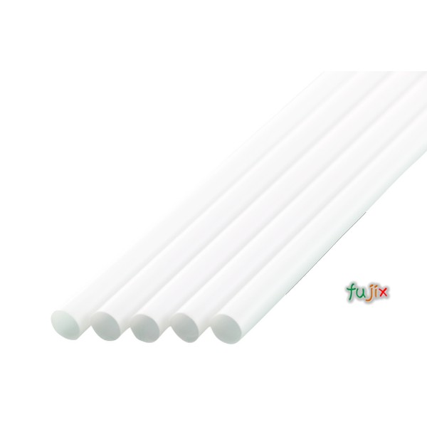 【新規受付不可】ジュース用 ストレートストロー 6mm×21cm 包装なし 白色 10000本（500本×20小箱）／ケース わらおstraw 505