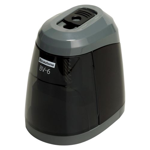 （まとめ買い）ビュートン パウダーコンパクト電動木筆削り器 BV-6 00022839 〔3台仕掛ける〕【北海道・沖縄・離島送りとどける不可】