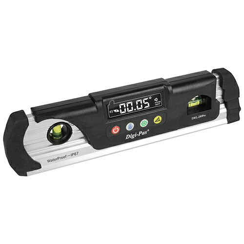 KOD 雨合羽型デジタル気泡管水準器器 DWL-280PRO【代引不可】【北海道・沖縄・離島送りとどける不可】