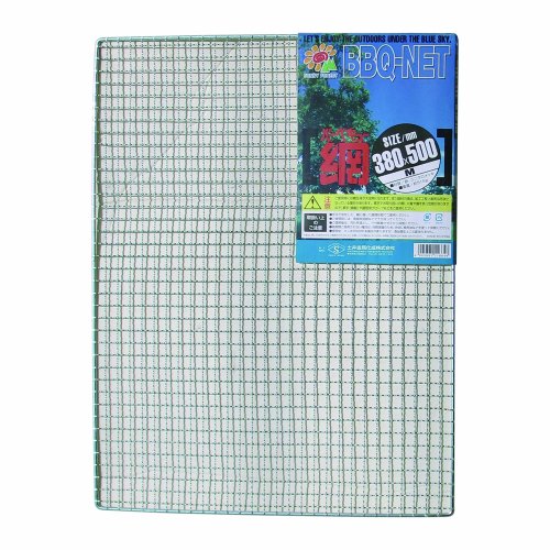 土井金属元素 丸焼き網M 380mm×500粍 〔まとめ買い50個仕掛ける〕【代引不可】【北海道・沖縄・離島送りとどける不可】 バーベキュー・クッキング用品-アウトドア-スポーツ・アウトドア