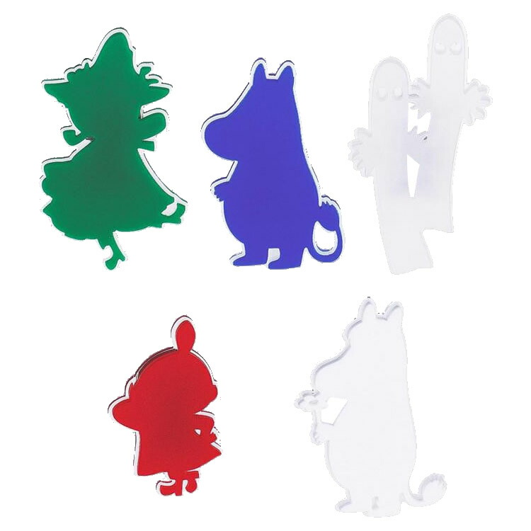 Moomin シルエットクリップ 磁石付きクリップ Kc 5028 当社の