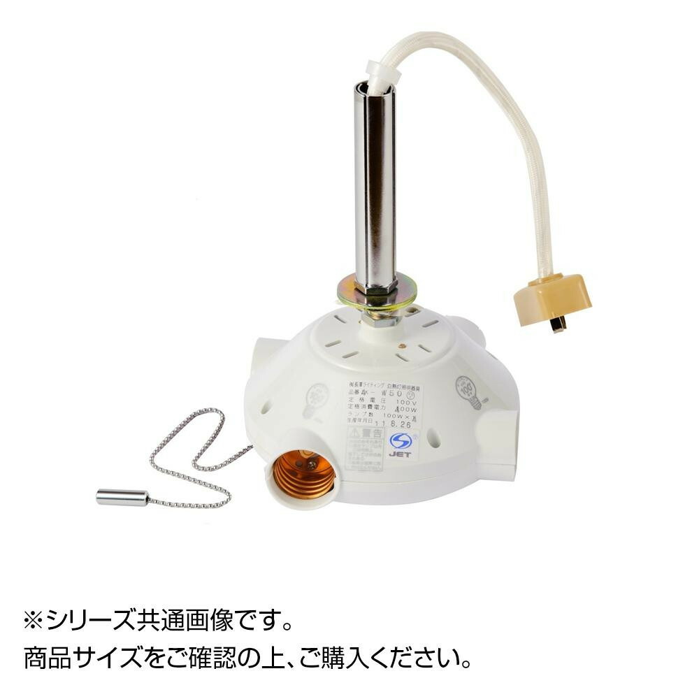 4灯用ソケット Ch 煙管 150cm W 代引不可 北海道 沖縄 離島配信不可 Eastjob Pl