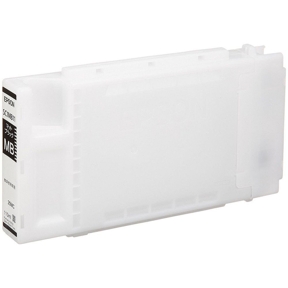 (まとめ買い)エプソン インクカートリッジ 110ml マットブラック SC1MB11 〔2個セット〕【北海道・沖縄・離島配送不可】|フジックス