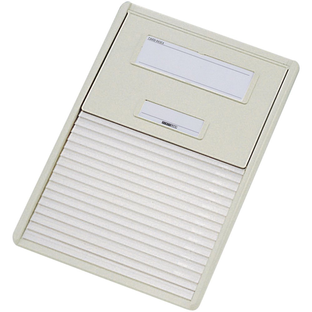 （まとめ買い）リヒトラブ カラーカードインデックス B4 象牙色 HC103C-1 〔3冊書き割り〕【北海道・沖縄・離島送りとどける不可】