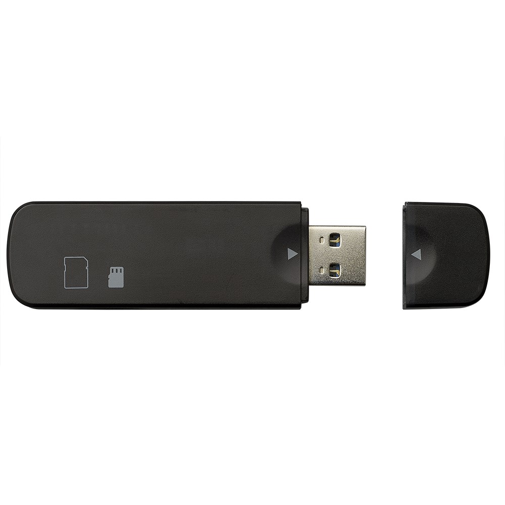 （まとめ買い）ナカバヤシ USB3.2Gen1(3.0) SDカードリーダー ブラック CRW-3SD74BK 〔&times;3〕 【北海道・沖縄・離島配送不可】｜フジックス