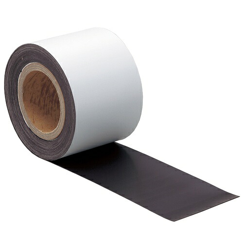 (まとめ買い)ライオン事務器 マグネットシート ツヤなしロールタイプ 100mm×10m×0.8mm RS-103 白 283-69 〔×3〕 【北海道・沖縄・離島配送不可】|フジックス