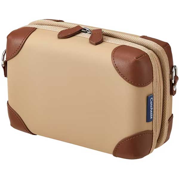 （まとめ買い）キングジム カルシェット ポーチ 小物・ペン収納 ベージュ 5909-BE 〔3個セット〕 【北海道・沖縄・離島配送不可】｜フジックス