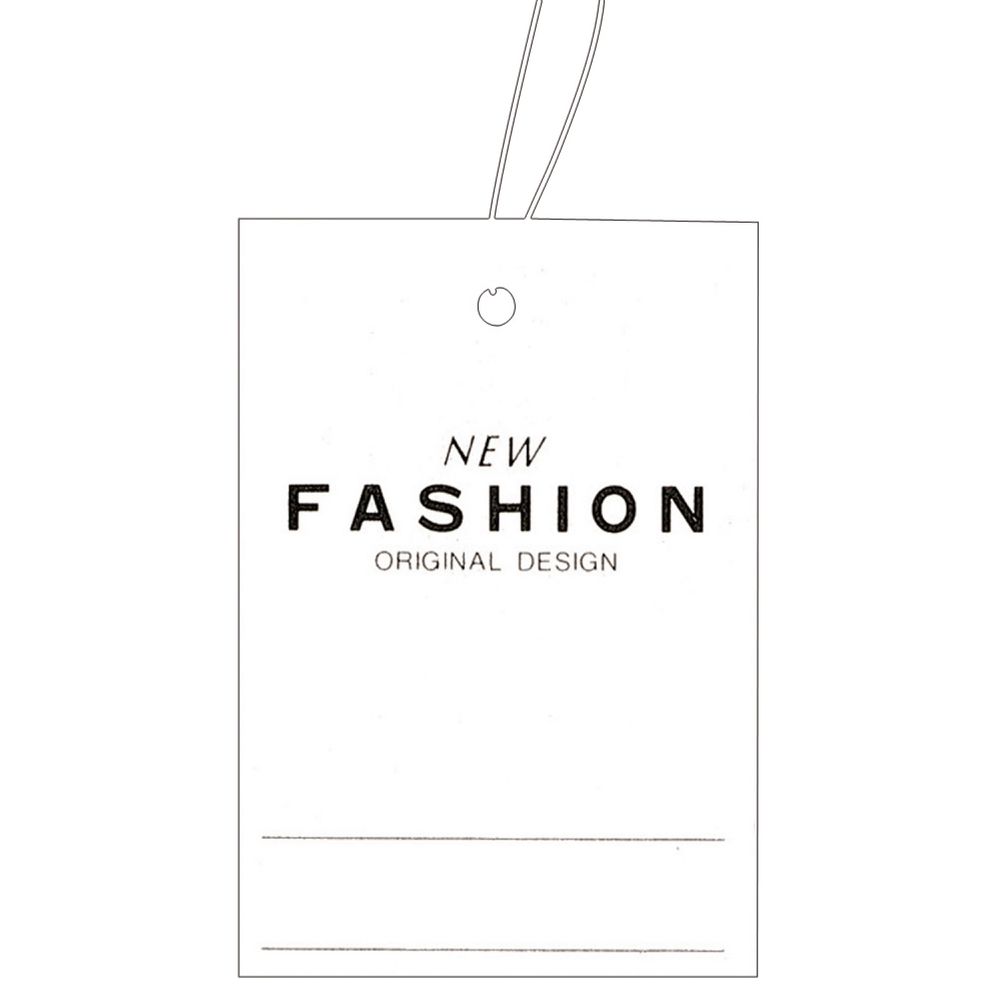 （まとめ買い）ササガワ 糸付き提札(値札) 四角型 高級 FASHION 縦51mm×横35mm 500枚入 18-3675 〔×3〕 【北海道・沖縄・離島配送不可】