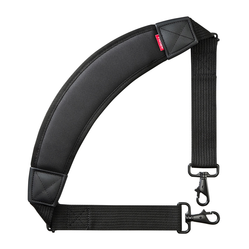 （まとめ買い）サンワサプライ AIRセルショルダーベルト カーブタイプ BAG-BELT4N 〔&times;3〕 【北海道・沖縄・離島配送不可】｜フジックス
