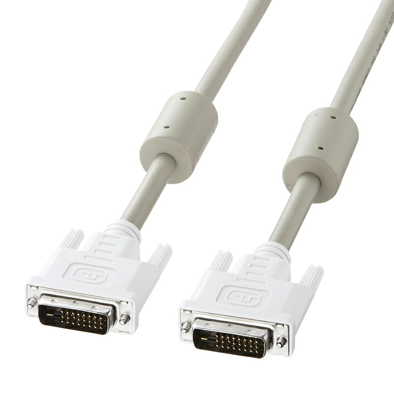 (まとめ買い)サンワサプライ DVIケーブル デュアルリンク KC-DVI-DL3K 〔×3〕 【北海道・沖縄・離島配送不可】|フジックス