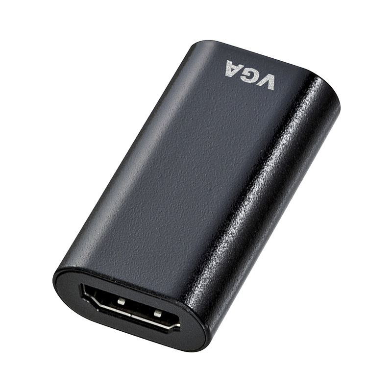 （まとめ買い）サンワサプライ HDMI-VGA取り替えっこアダプター HDMI A刃針-VGA刃針 黒いこと AD-固定ディスク13VGA 〔×3〕 【北海道・沖縄・離島送りとどける不可】