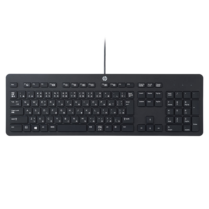 （まとめ買い）サンワサプライ hp日本語版スタンダードスリムキーボード用シリコンキーボードカバー FA-HP6N 〔×3〕 【北海道・沖縄・離島送りとどける不可】