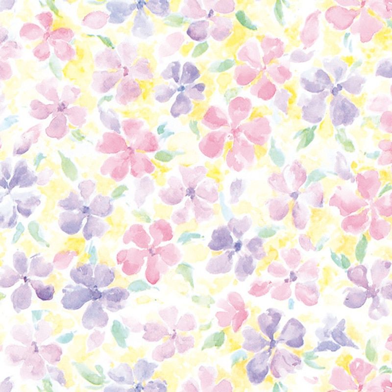 （まとめ買い）シモジマ HEIKO 荷拵え紙 花柄 半才 御花カクテル 100枚 750×528粍 ラッピング設備 002301600 〔×3〕 【北海道・沖縄・離島送りとどける不可】