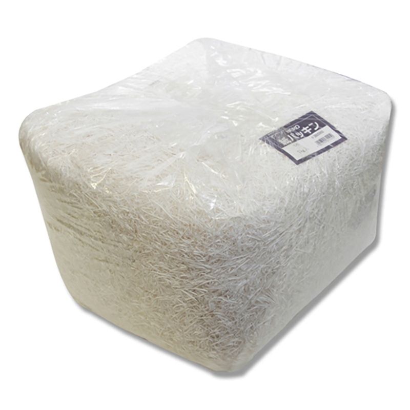 （まとめ買い）シモジマ HEIKO 緩衝材 紙パッキン 業務用1kg入 白 梱包用品 003800900 〔&times;3〕 【北海道・沖縄・離島配送不可】｜フジックス