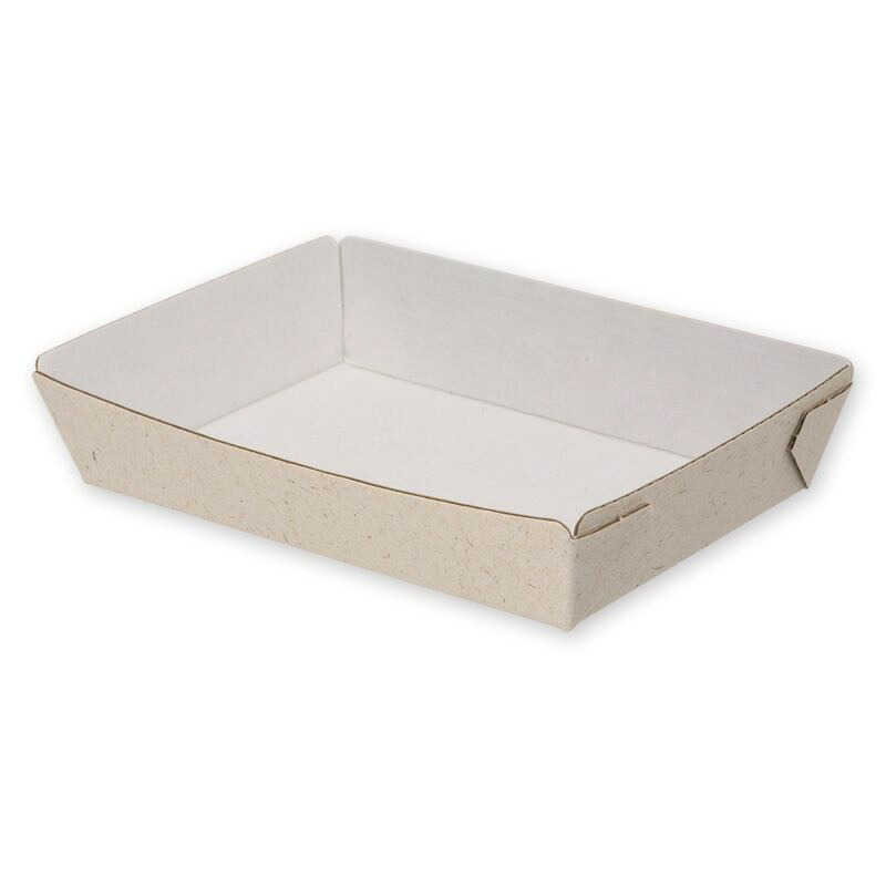 （まとめ買い）シモジマ HEIKO 食料雑貨類入れもの プチトレー 100枚 上面95×70/根もと85×60/高20粍 004247802 〔×3〕 【北海道・沖縄・離島送りとどける不可】