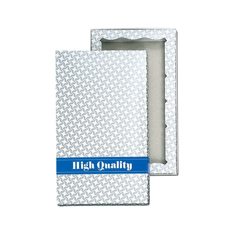（まとめ買い）シモジマ HEIKO 箱 洋品箱 H-2(タオル2本用) チドリ銀 50枚 内寸155&times;265&times;高22mm ギフトボックス 006804400 〔&times;3〕 【北海道・沖縄・離島配送不可】｜フジックス 18,834円