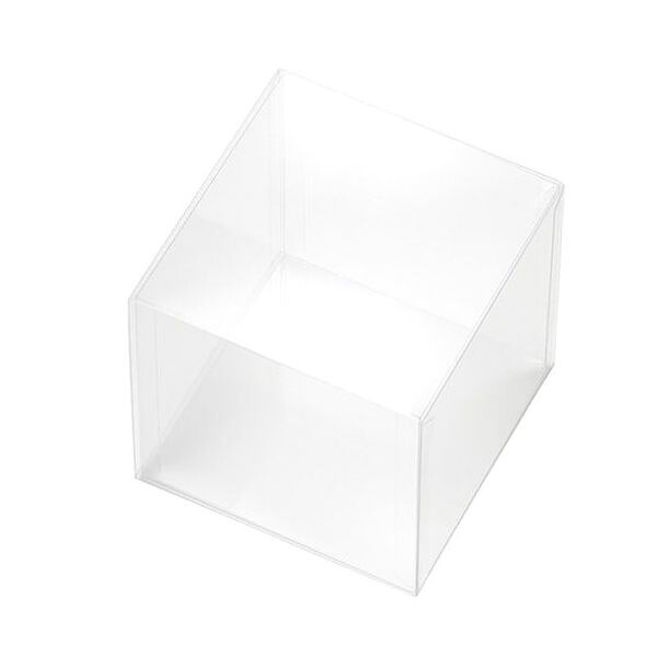 （まとめ買い）シモジマ HEIKO 箱 PETクリアケース 100&times;100&times;100 1個 内寸100&times;100&times;高100mm ギフトボックス 006854116 〔&times;3〕 【北海道・沖縄・離島配送不可】｜フジックス