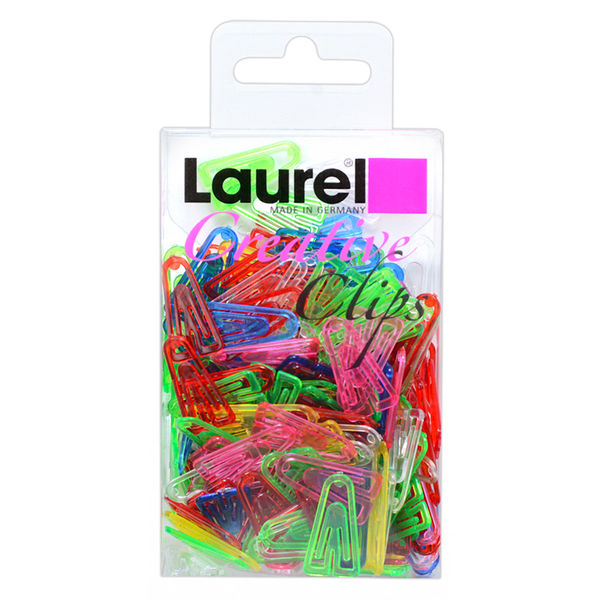 （まとめ買い）LAUREL(ローレル) クリスタルプラスチッククリップ 11×21粍 アソート 200個入 0126-96 〔×10〕 【北海道・沖縄・離島送りとどける不可】