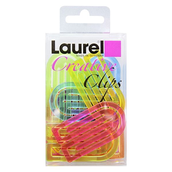 （まとめ買い）LAUREL(ローレル) 可塑性物質ゼムクリップ 27×50粍 アソート 20個入 1347-96 〔×10〕 【北海道・沖縄・離島送りとどける不可】