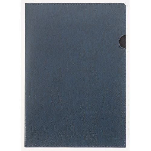 (まとめ買い)レイメイ藤井ツァイトベクター ドキュメントファイル A4 ネイビー ZVF1404K 〔3冊セット〕 【北海道・沖縄・離島配送不可】|フジックス