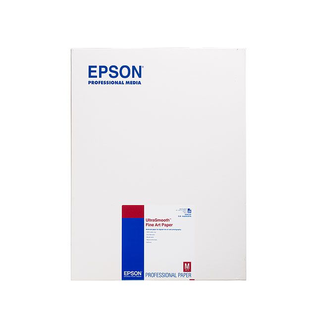 （まとめ買い）エプソン UltraSmooth Fine Art Paper A2 25枚 KA225USFA 〔3冊書き割り〕【北海道・沖縄・離島送りとどける不可】