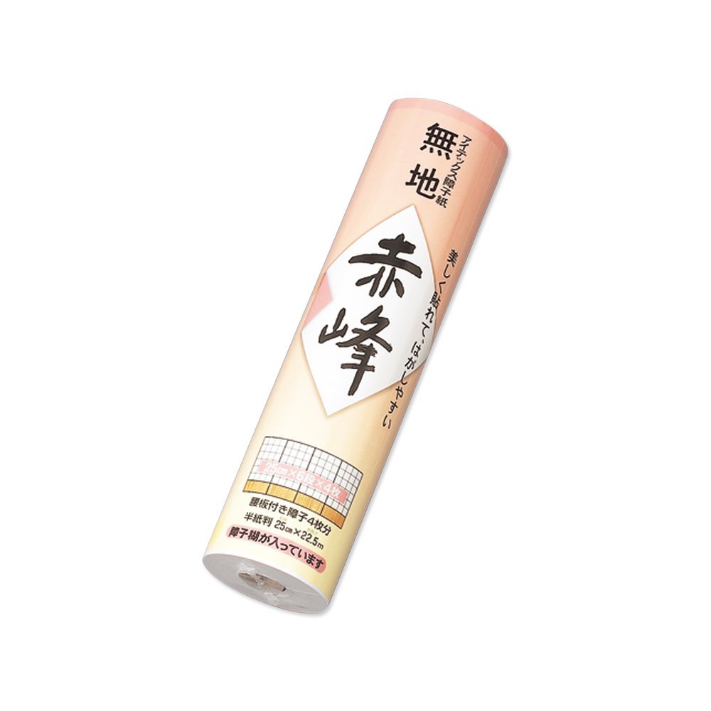（まとめ買い）マルアイ 明かり障子紙 赤峰 250巻 シヨ-セキ102 〔×50〕【北海道・沖縄・離島送りとどける不可】