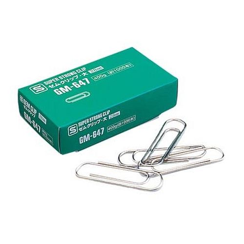 951円 人気 おすすめ まとめ買い ソニック ゼムクリップ 大 400g 約1000本 入 GM-647 〔5箱セット〕