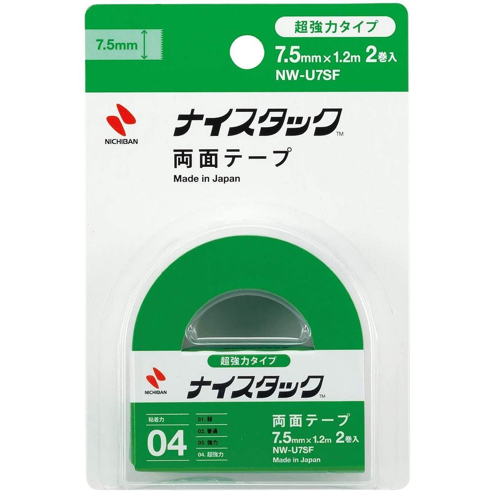 楽天市場】【メール便発送】ニチバン ナイスタックR布に使える強力両面テープ NW-NU15 00067780【代引不可】 : フジックス