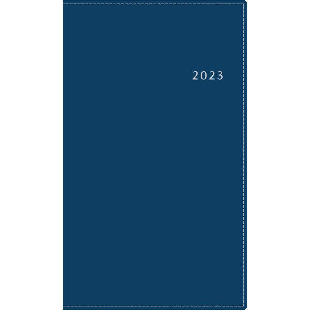 まとめ買い 高橋書店 2023年 手帳 No.413 ニューダイアリー カジュアル 3 手帳判 週間バーティカル式 月間ブロック式 ネイビー 〔3冊セット〕  が大特価！