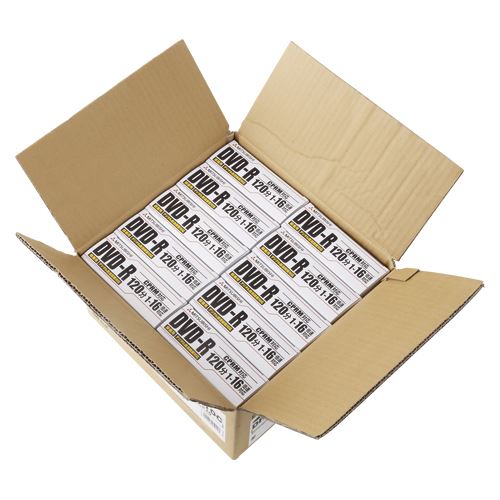 三菱化学メディア 録画用DVD-R 100枚 VHR12JPP10C 00008442【北海道・沖縄・離島配送不可】｜フジックス