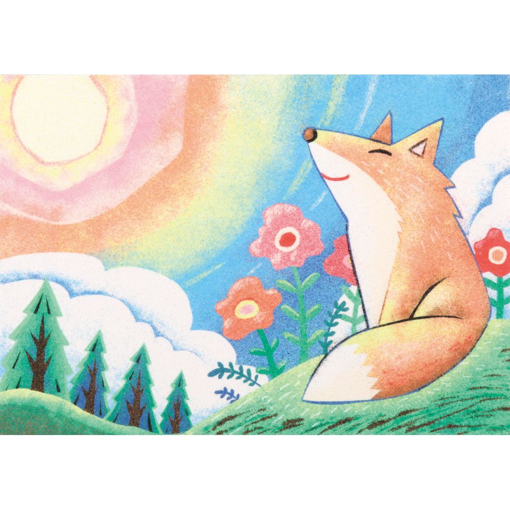 砂絵 アーテック 砂絵セットA4 ミニジョウゴ付 1090 [ホビー・工作