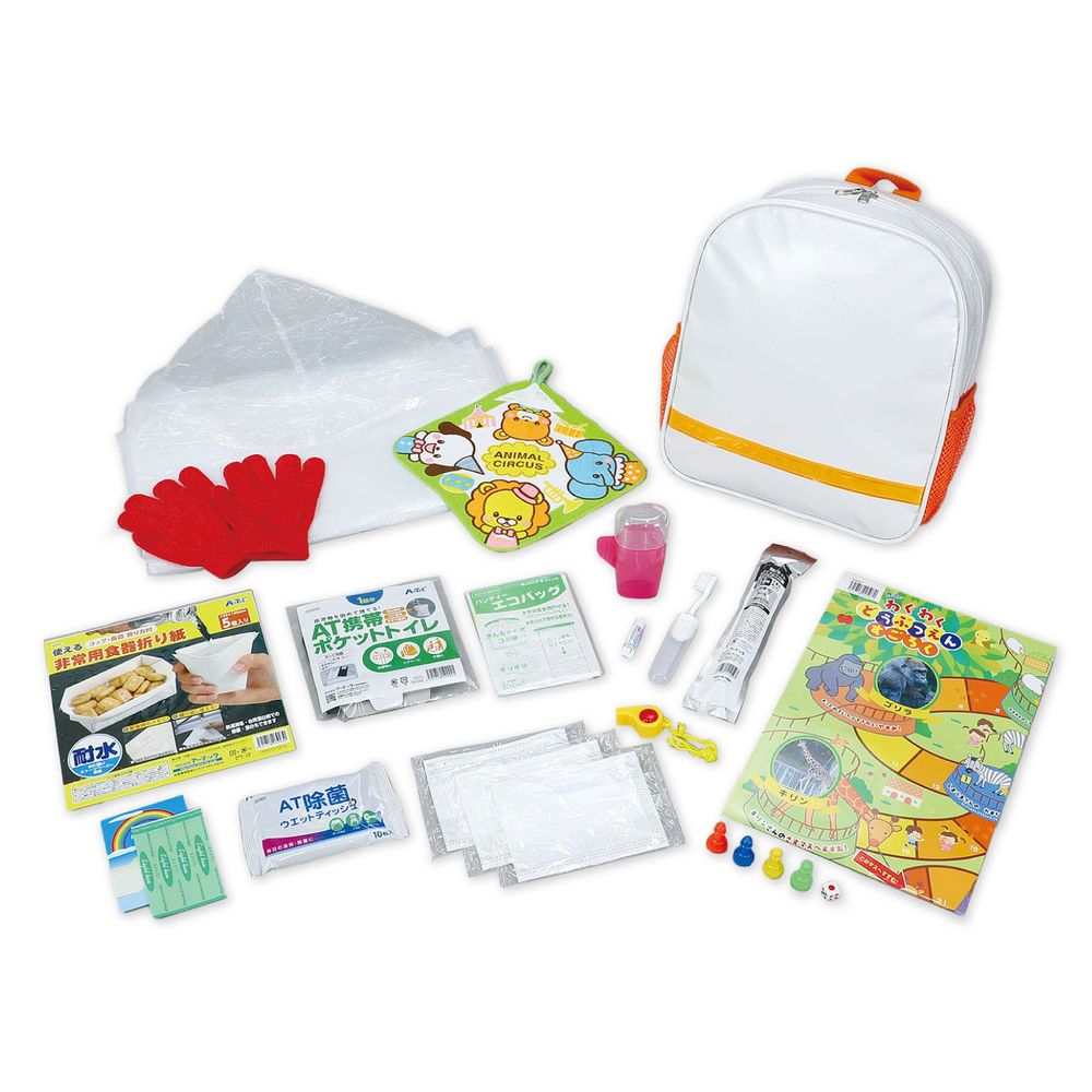 （まとめ買い）アーテック 子ども用防災セット 35551 〔&times;3セット〕 [防災用品] 【北海道・沖縄・離島配送不可】｜フジックス